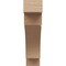 Ekena Millwork 3"W x 12"D x 12"H Thin Mediterranean Rough Cedar Woodgrain TimberThane Corbel, Primed Tan CORUR03X12X12MEDRCPR - alternate 3